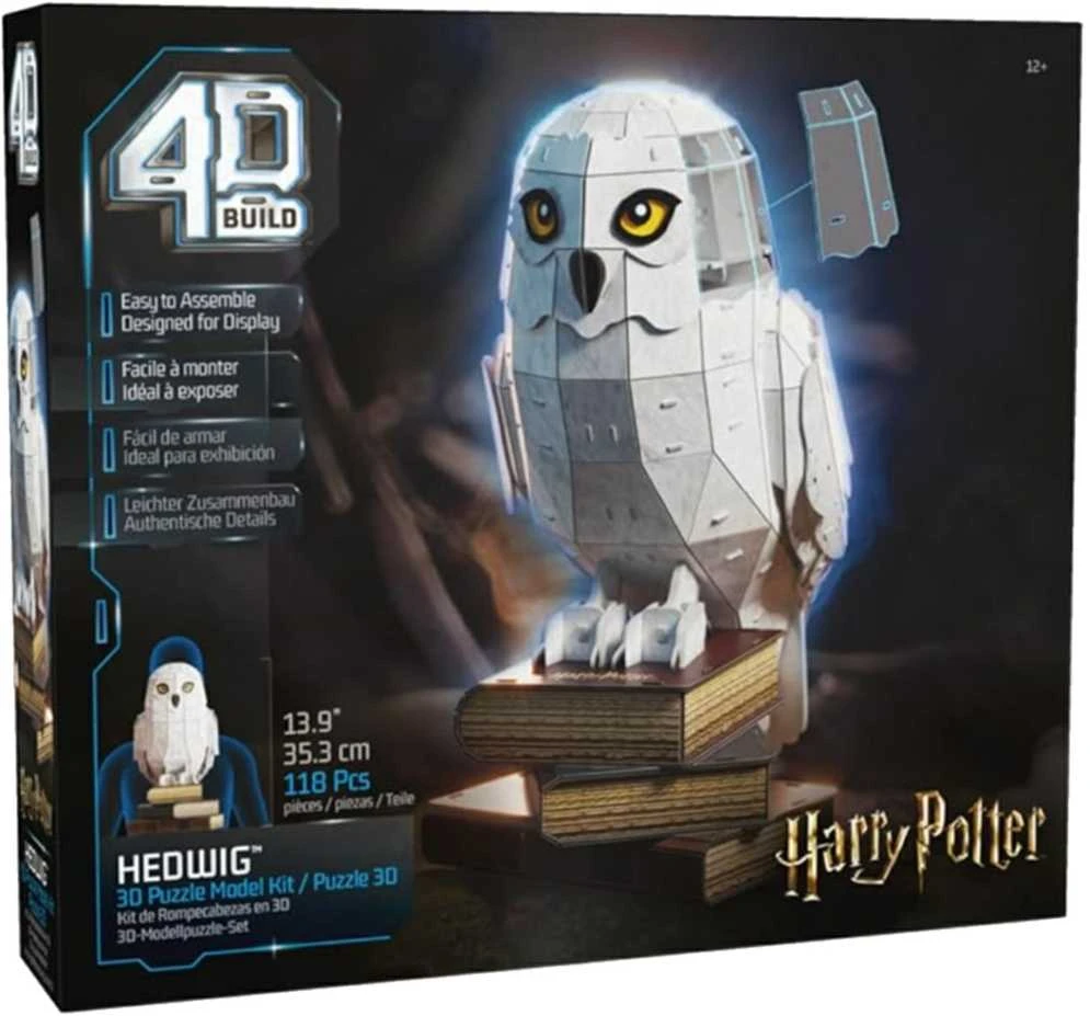 Spin Master HARRY POTTER 4D dėlionė „Hedviga“