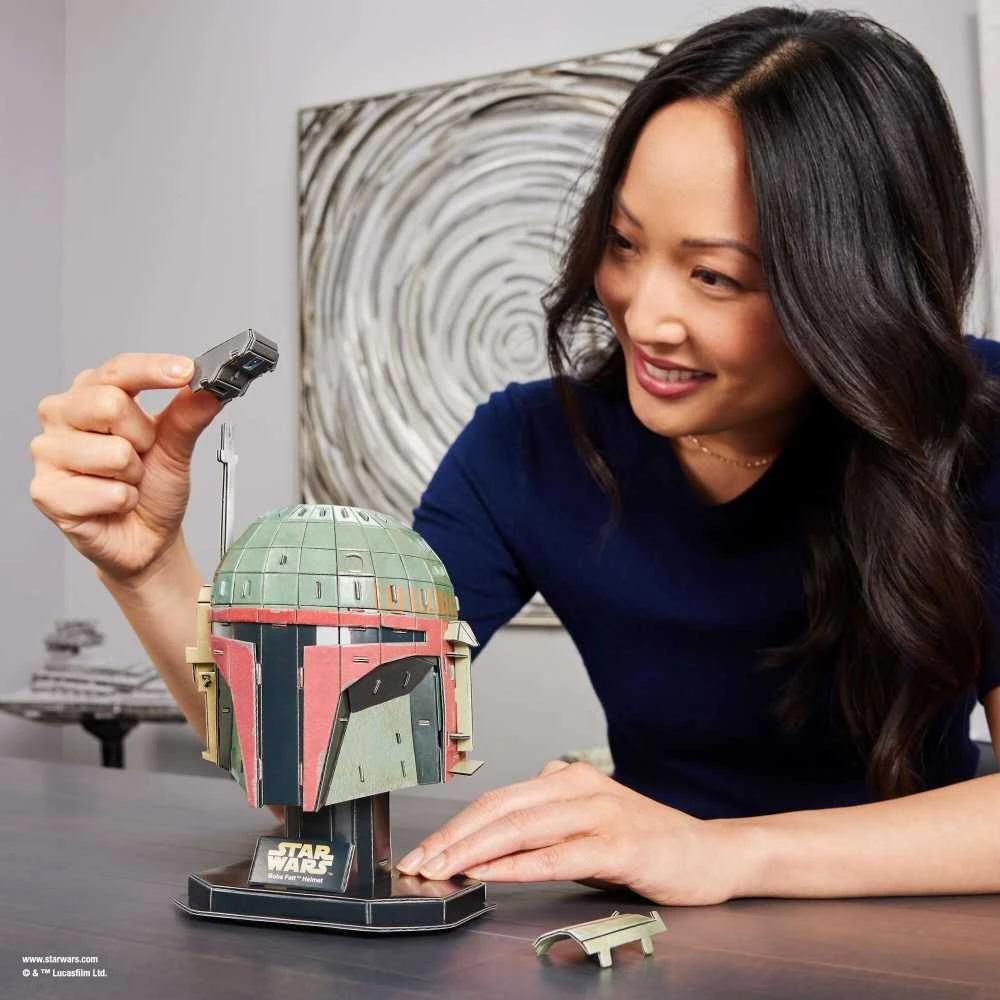 Spin Master STAR WARS 4D dėlionė „Žvaigždžių karai: Boba Fett šalmas“