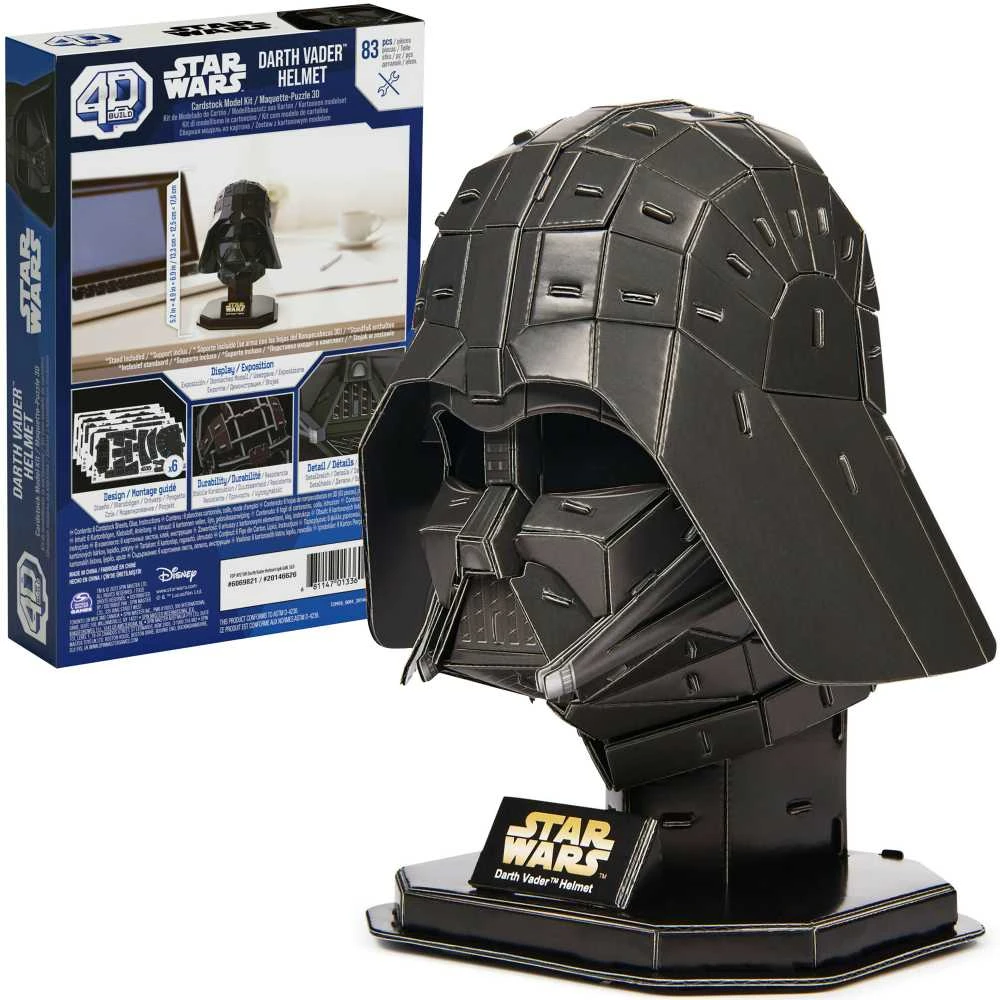 Spin Master STAR WARS 4D dėlionė „Darto Veiderio šalmas“