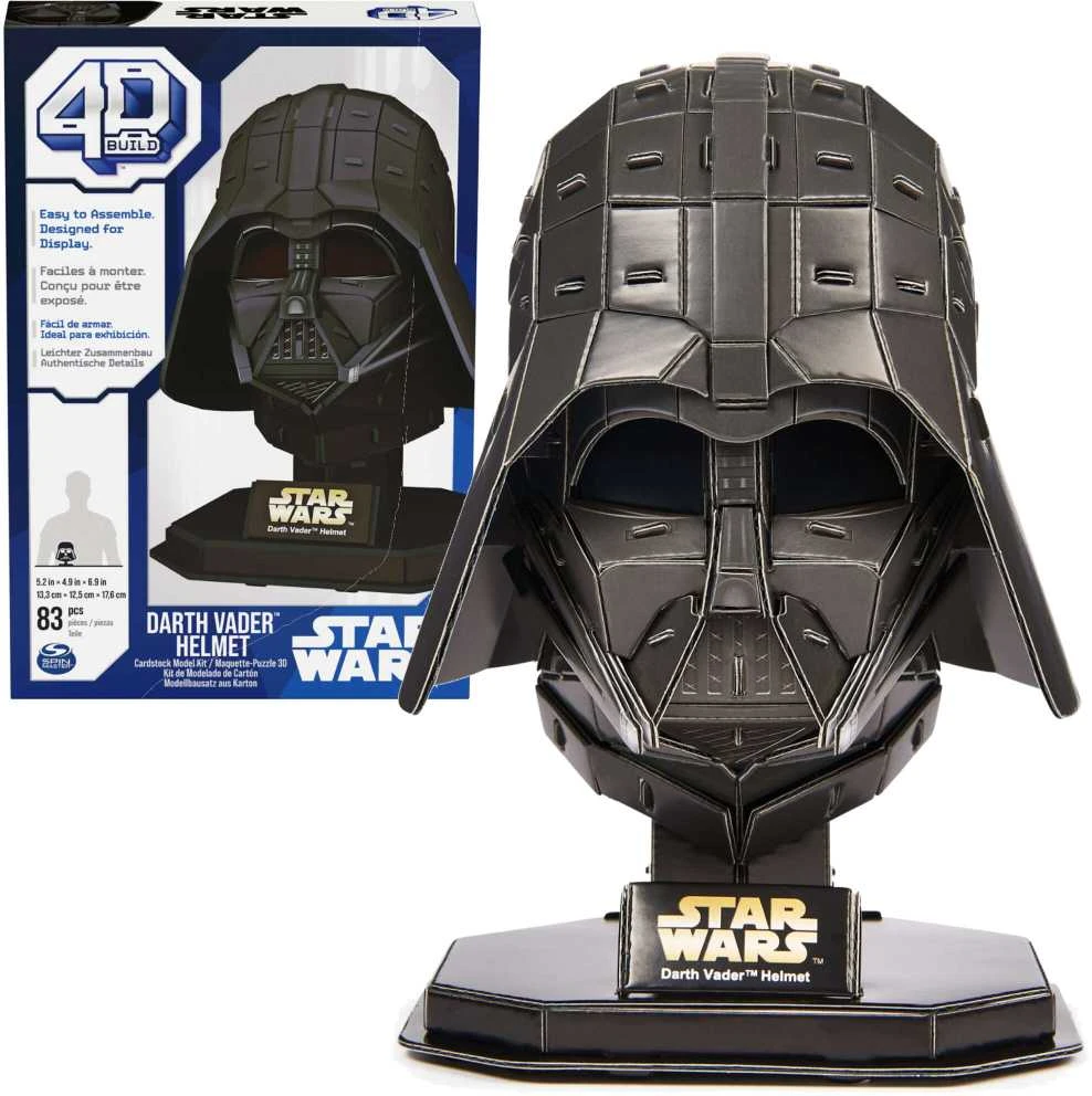 Spin Master STAR WARS 4D dėlionė „Darto Veiderio šalmas“