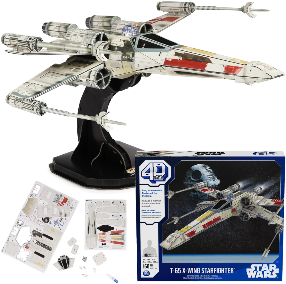 Spin Master STAR WARS 4D dėlionė „Žvaigždžių karai: Xwing“
