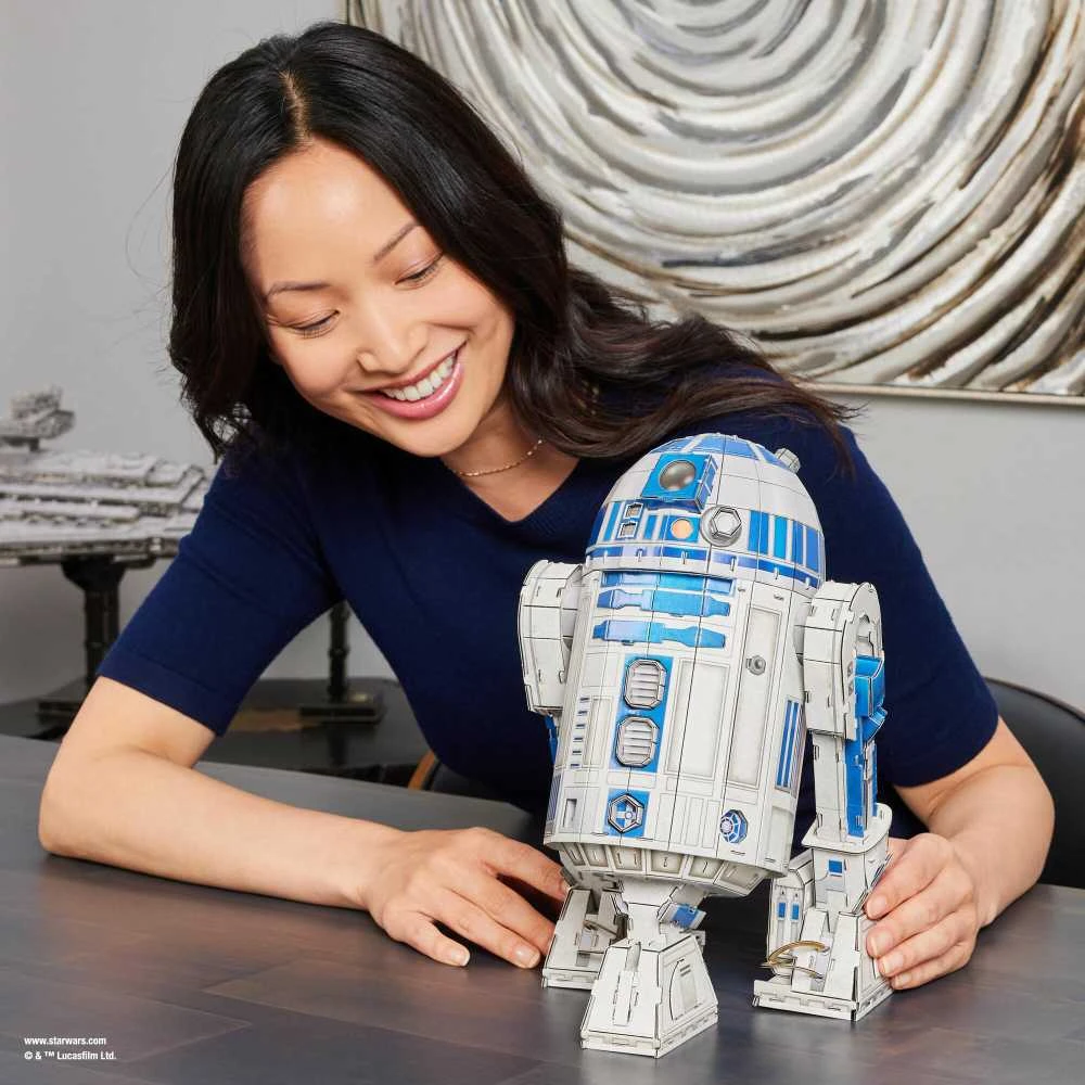 Spin Master STAR WARS 4D dėlionė „Žvaigždžių karai: R2D2“