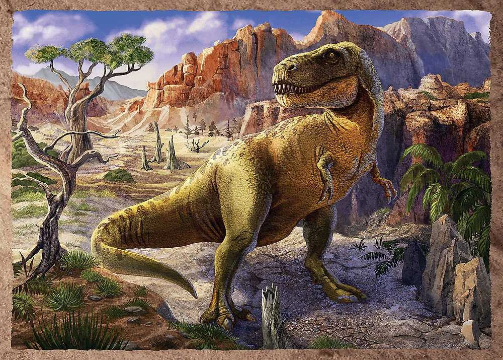 Trefl Dėlionė 207 vnt. - Dinozaurai