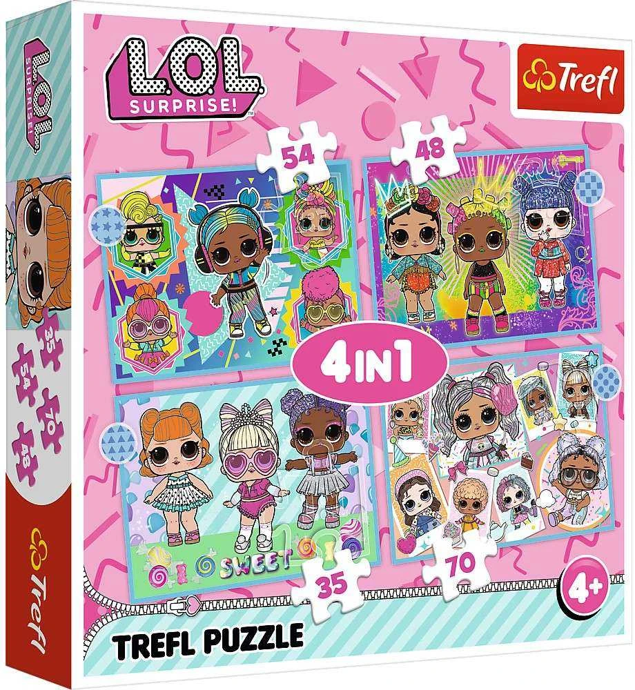 Trefl dėlionė 207 vnt. - LOL Surprise lėlės