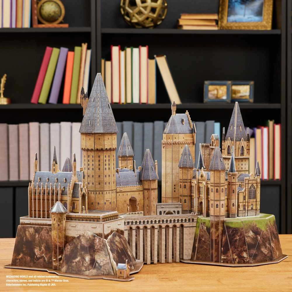 Spin Master HARRY POTTER 4D dėlionė „Hogvartso pilis“