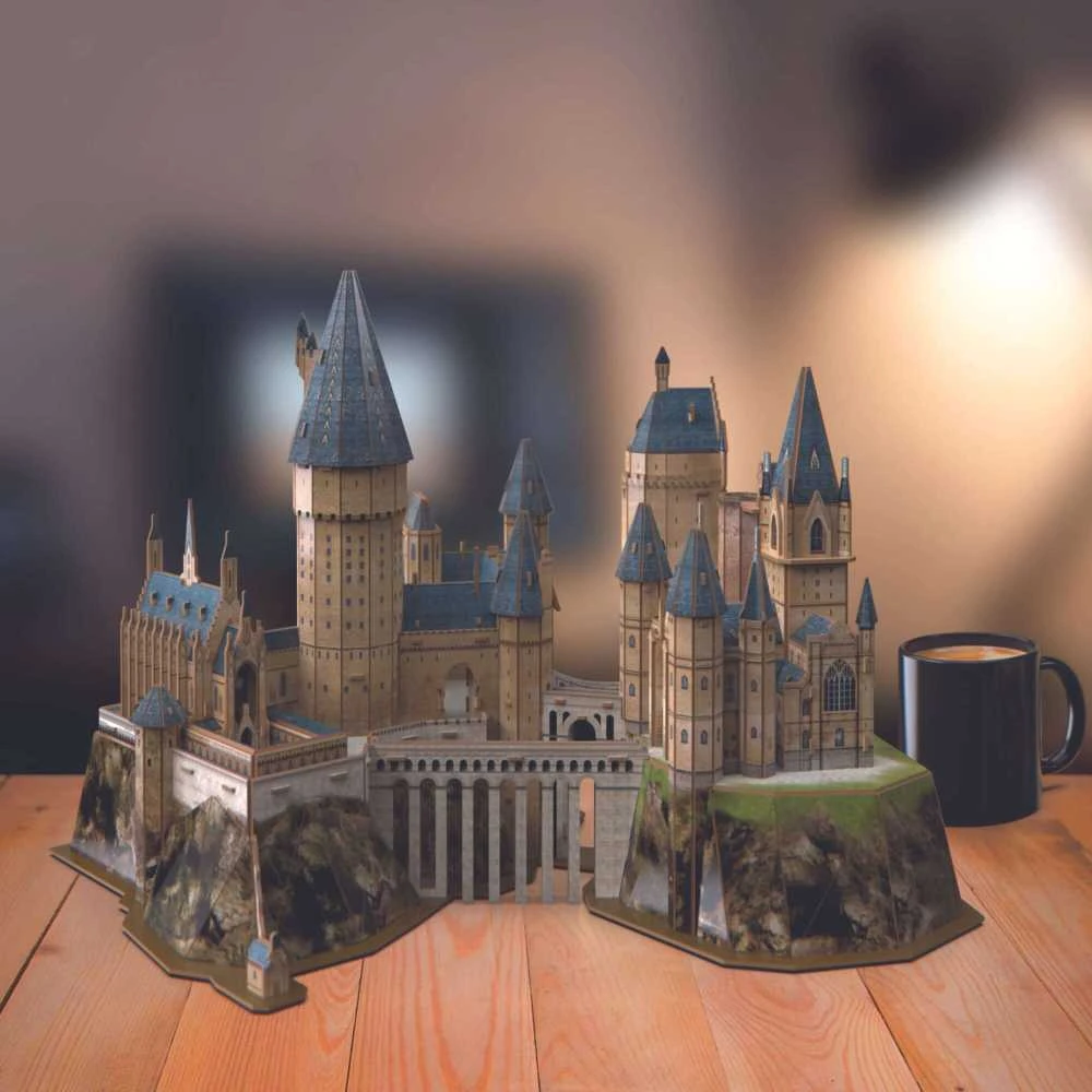 Spin Master HARRY POTTER 4D dėlionė „Hogvartso pilis“