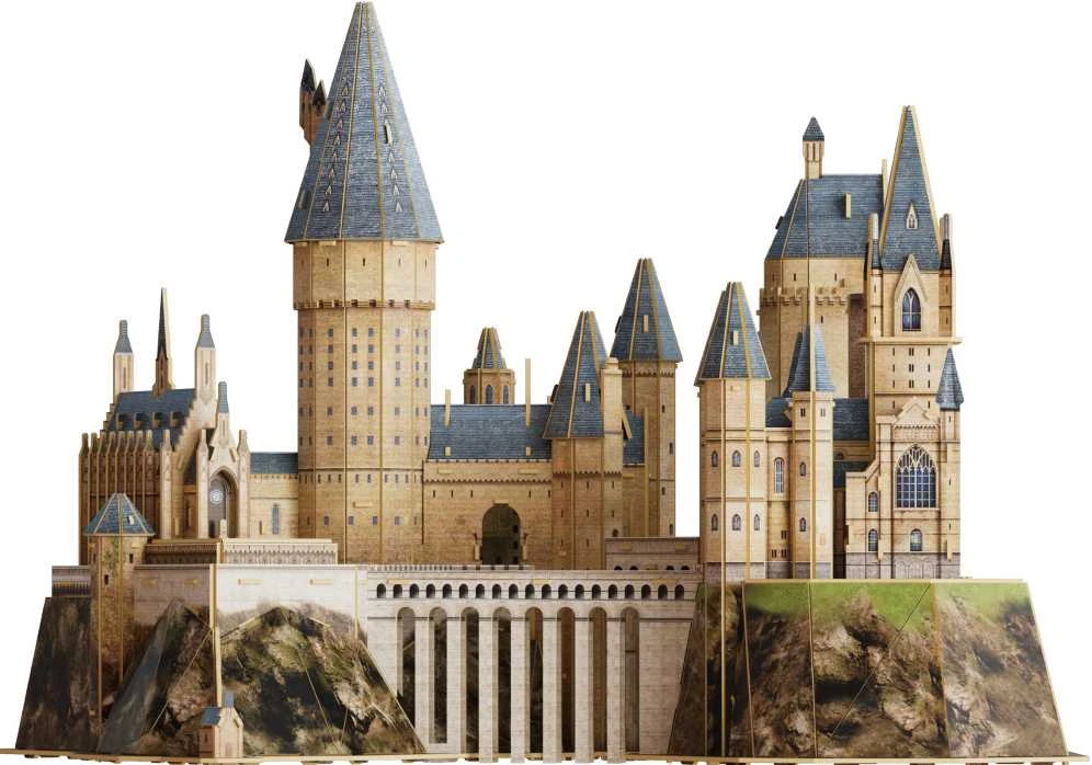 Spin Master HARRY POTTER 4D dėlionė „Hogvartso pilis“