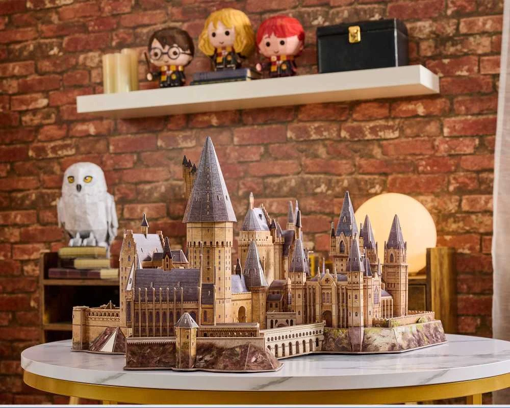 Spin Master HARRY POTTER 4D dėlionė „Hogvartso pilis“