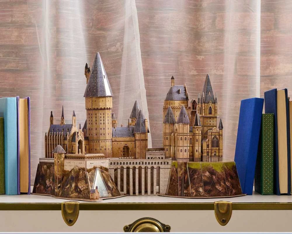 Spin Master HARRY POTTER 4D dėlionė „Hogvartso pilis“
