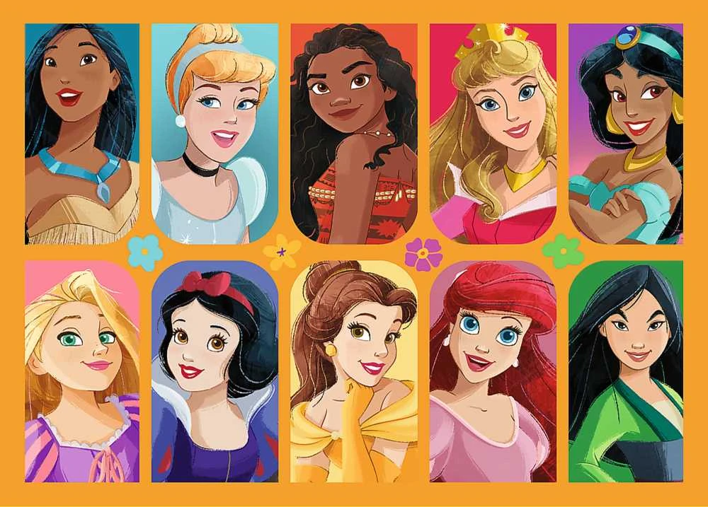 Trefl Dėlionė 207 vnt. - Disney princesės