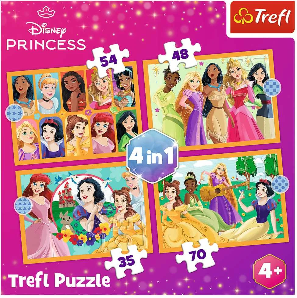Trefl Dėlionė 207 vnt. - Disney princesės