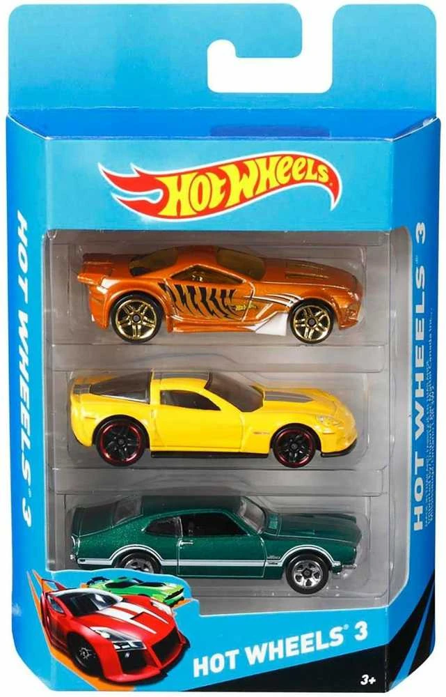 Mattel HOT WHEELS trijų automobilių rinkinys, K5904
