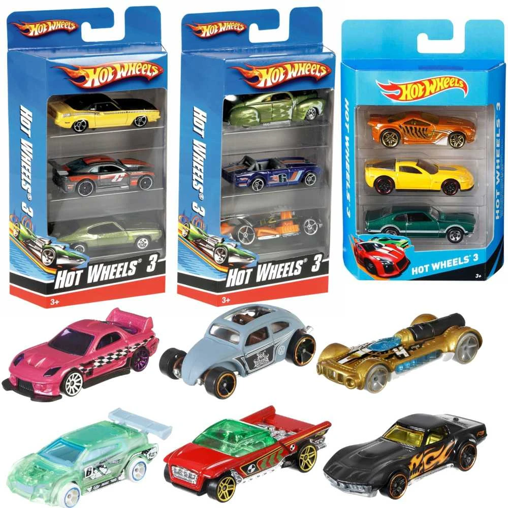 Mattel HOT WHEELS trijų automobilių rinkinys, K5904
