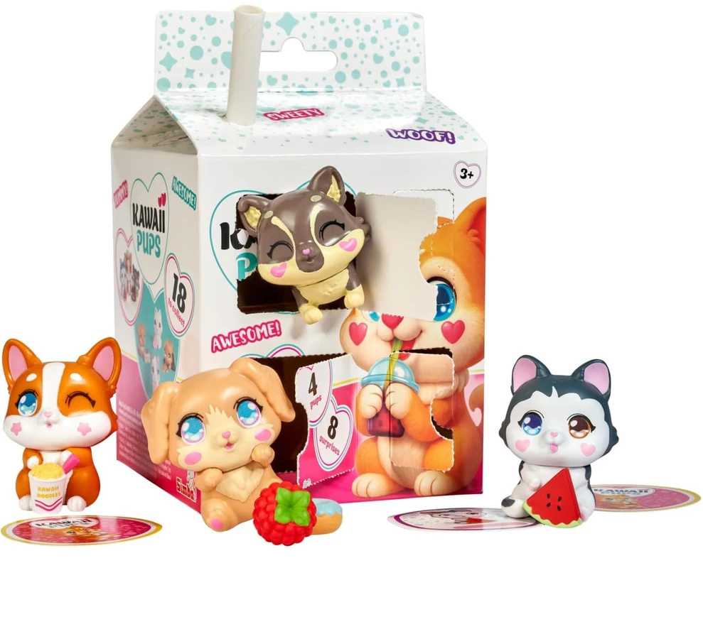SIMBA Smba Kawaii šuniukai, 4 vnt. pakuotėje 595-2526