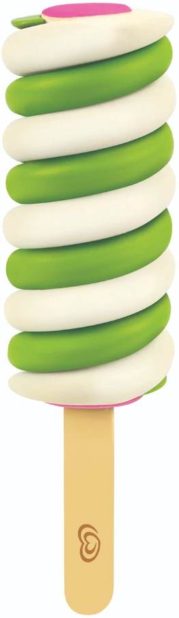 Rinkinys 4 zabawkowe lody na podstawce ekspozytor Twister Cornetto Magnum Algida Casdon