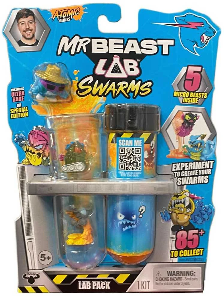 BEAST LAB MR Figūrėlės, 5 vnt., 2,5 cm