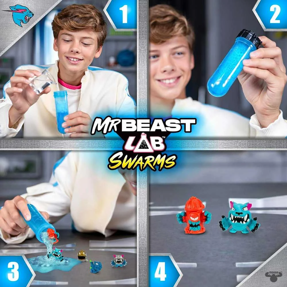 Mr Beast Lab PONO ŽVĖRIO LABORATORIJA - Spiečius 5 vnt. (20350)