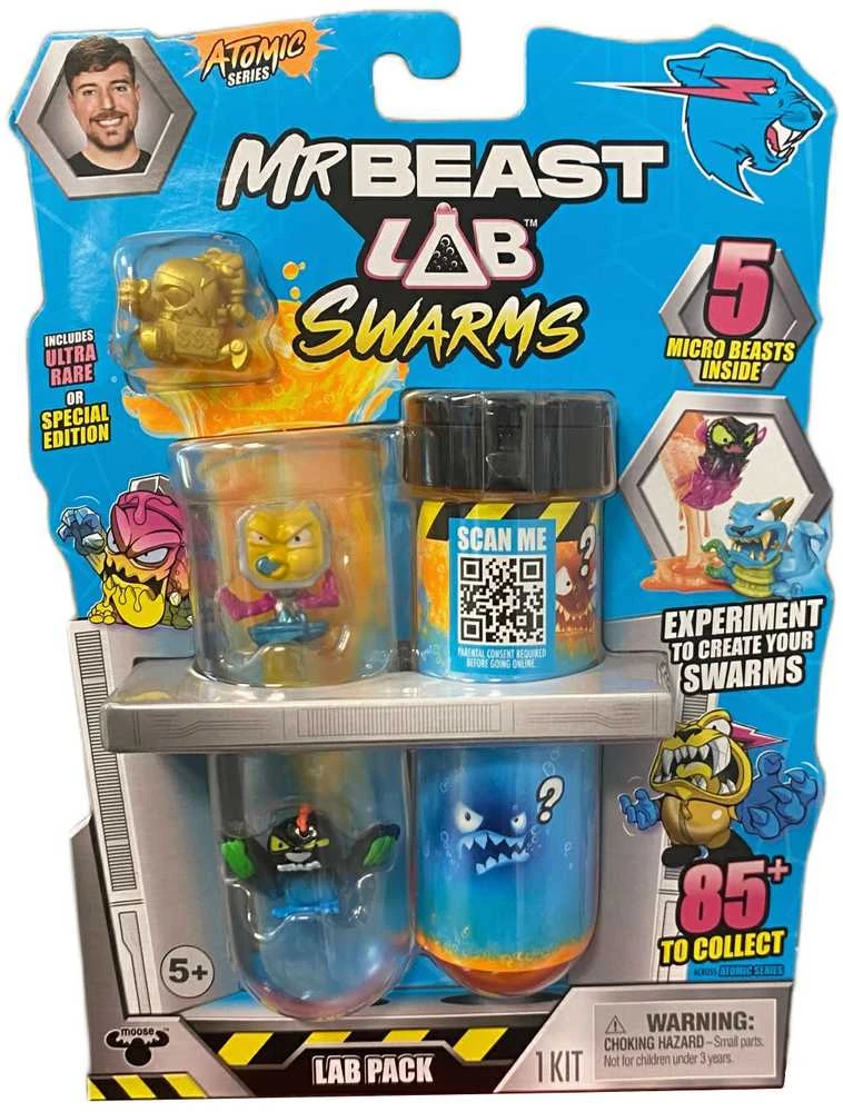 BEAST LAB MR Figūrėlės, 5 vnt., 2,5 cm