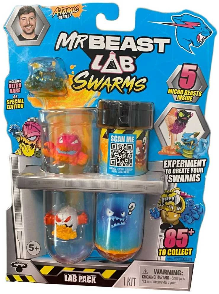 BEAST LAB MR Figūrėlės, 5 vnt., 2,5 cm