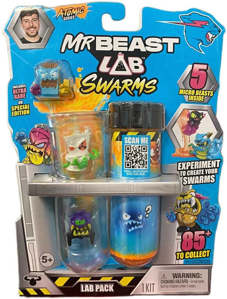 BEAST LAB MR Figūrėlės, 5 vnt., 2,5 cm