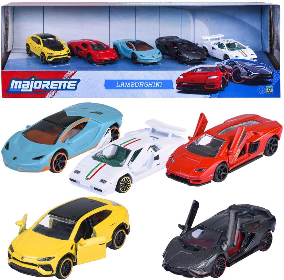 Majorette - Lamborghini 5 dalių dovanų rinkinys (8502105001)