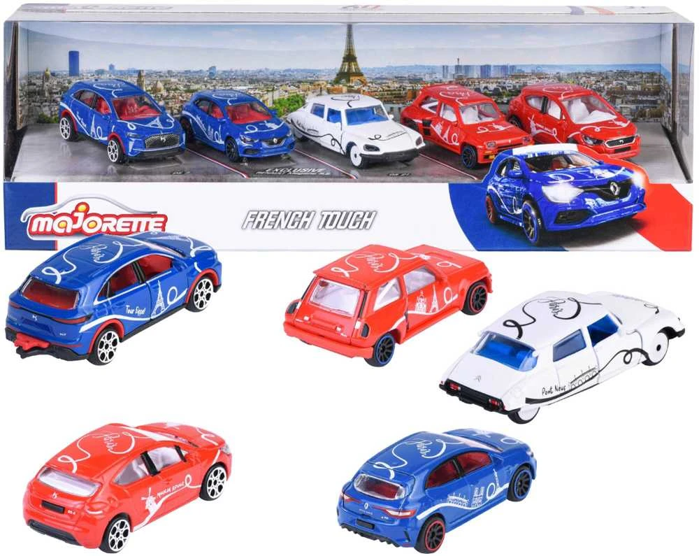 Simba AUTO OSOB MET 5SZT 30X10X10 FRENCH MAJORETTE WB