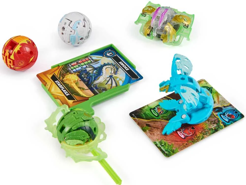 Bakuganų mūšio paketo strategijos žaidimas + Figūros specialioji ataka Aštuoniolikto specialioji ataka Spidra
