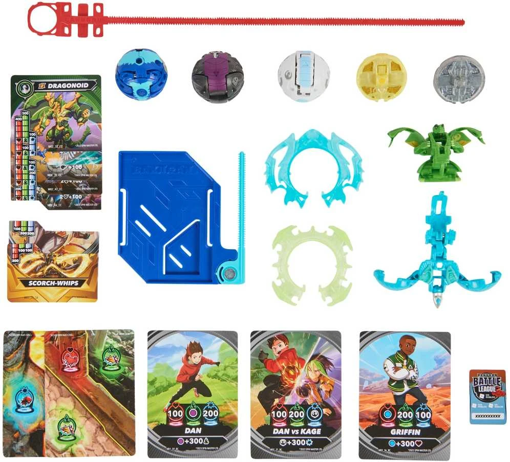 Rinkinio Bakugan kovos rinkinio strategijos žaidimas + figūrėlės Special Attack Ventri Special Attack