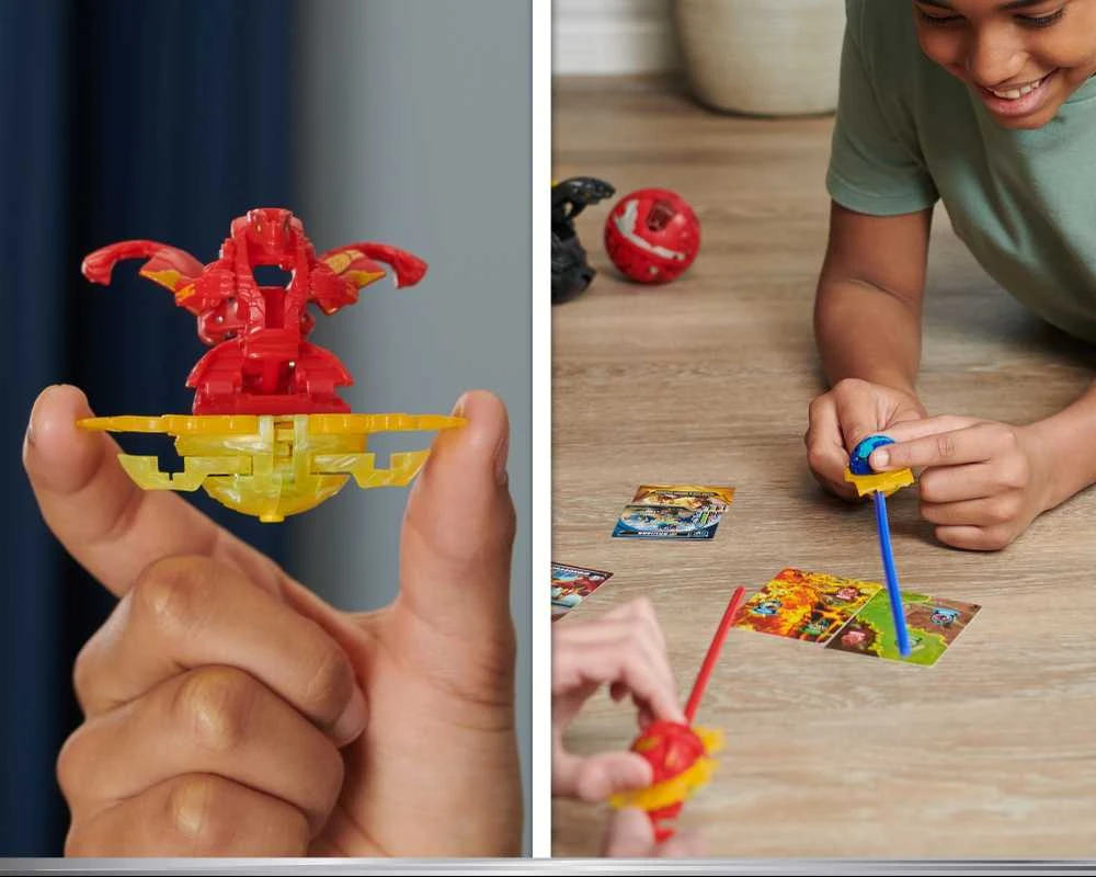 Spin Master Rinkinys Bakugan Starter Pack Strateginio žaidimo startinis rinkinys 3 figūrėlių Special Attack Nillious