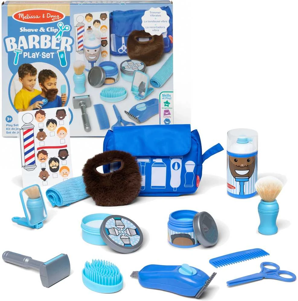 Dėlionė Spin Master MELISSA & DOUG žaidimų rinkinys Kirpyklos žaidimų rinkinys
