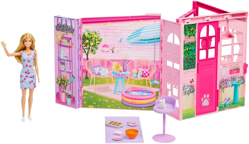 Mattel BARBIE WEEKEND ESCAPE išskleidžiamas namas (JMD27)