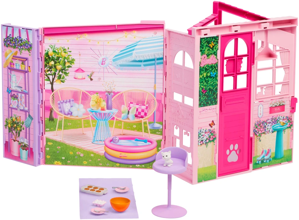 Mattel BARBIE WEEKEND ESCAPE išskleidžiamas namas (JMD27)