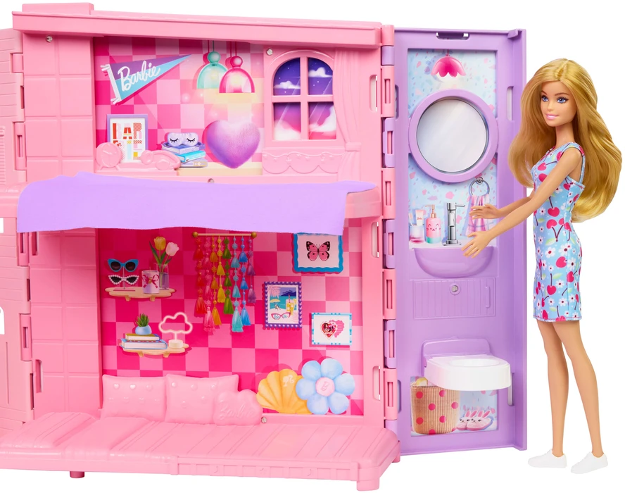 Mattel BARBIE WEEKEND ESCAPE išskleidžiamas namas (JMD27)