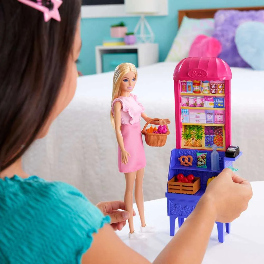 Mattel Barbie Malibu Shopping Playset apsipirkimo žaidimų rinkinys JCT05