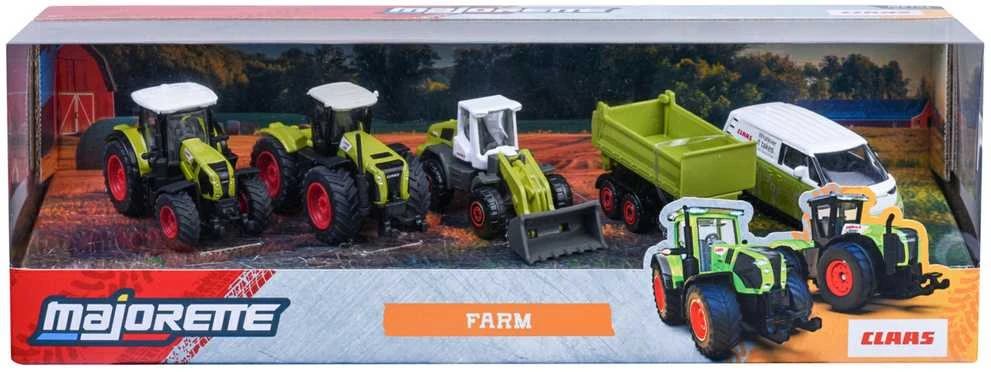 „Majorette“ – „Claas Farm“ 5 dalių dovanų rinkinys (8503105002)