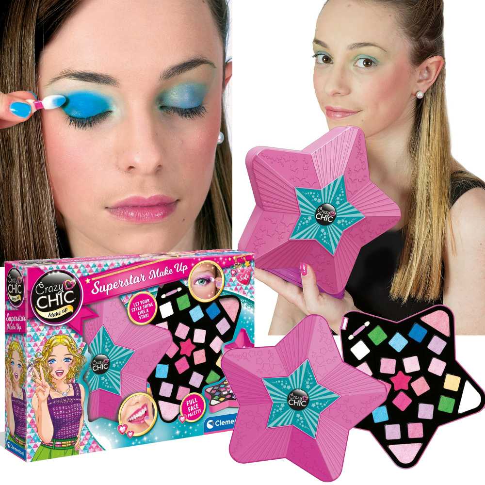 CRAZY CHIC SUPER STAR MAKE UP CLEMENTONI paletė