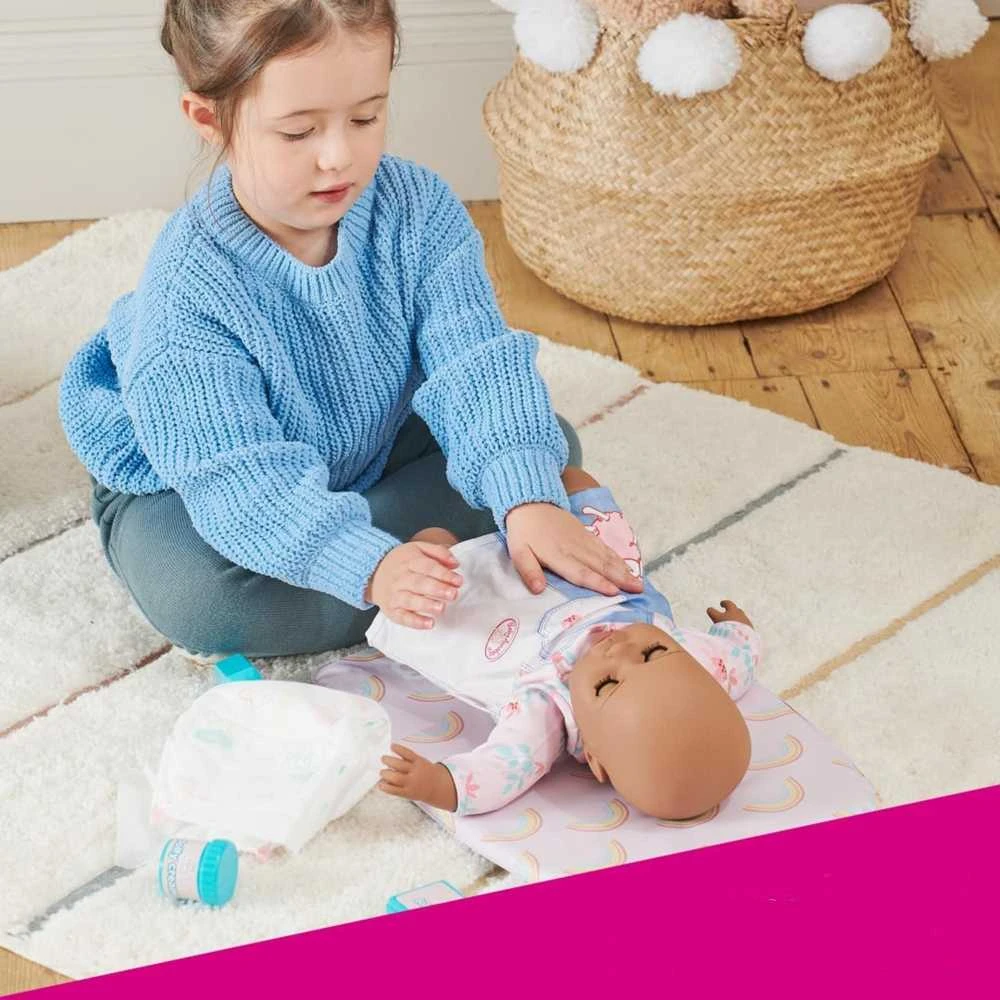 Baby Huggles Casdon persirengimo kilimėlis lėlės vystyklai + priedai