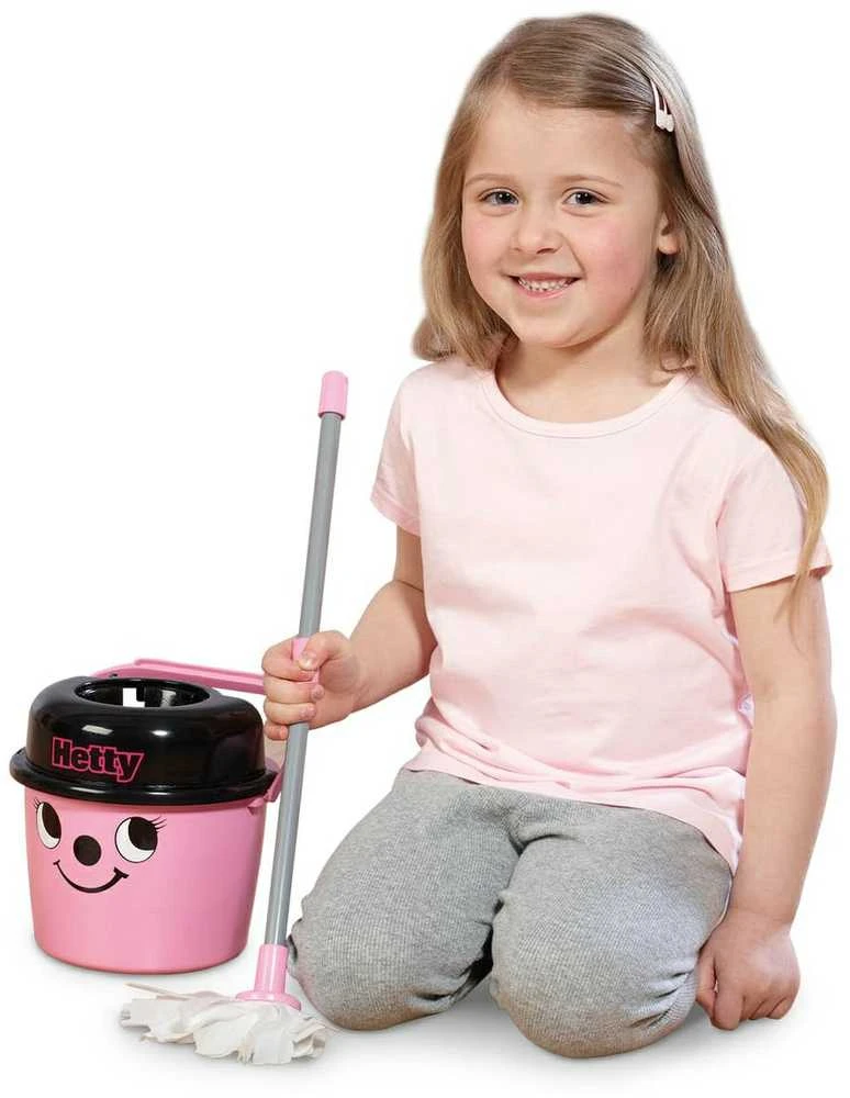 Rinkinys Valymo Šluostė Ir Kibiras Hetty Vaikams Casdon 42 cm