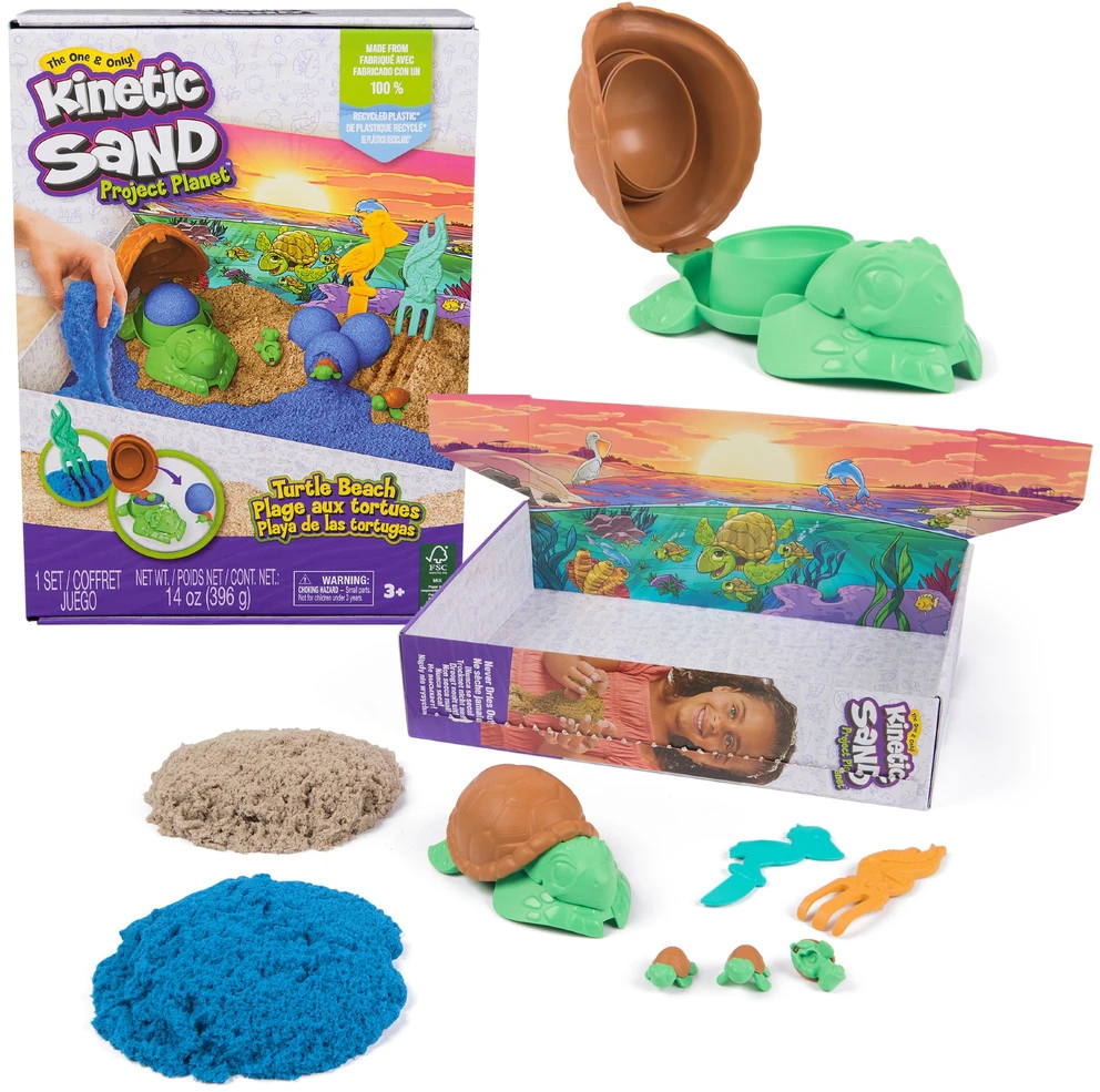 Nezatříděno KINETIC SAND vėžlių paplūdimio rinkinys, 6069781