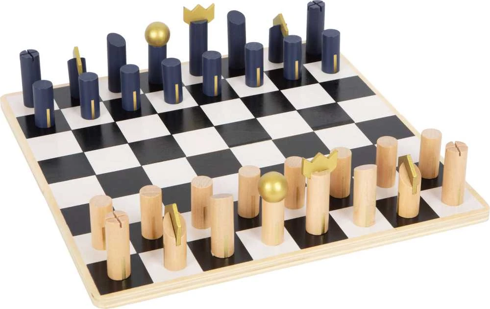 Small Foot Rinkinys mediniai stalo žaidimai 3in1 šachmatų šaškės Backgammon Dėlionės žaidimas