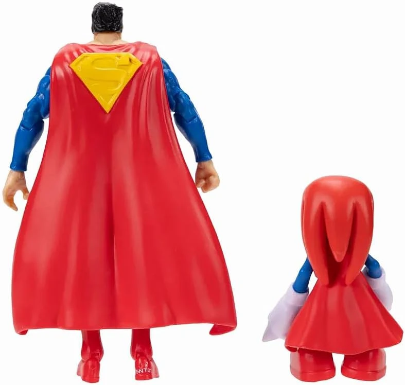 Jakks Pacific Rinkinio figūrėlė Knuckles x Superman Sonic the Hedgehog x DC Comics