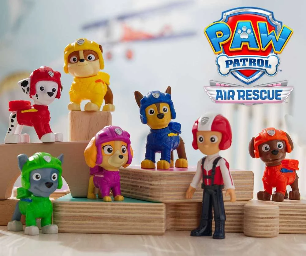 Spin Master PAW PATROL figūrėlių rinkinys Air Rescue Figure Pack, 6071499