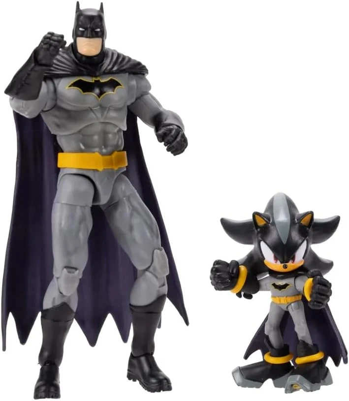 Jakks Pacific Rinkinio figūrėlė Shadow x Batman Sonic the Hedgehog x DC Comics