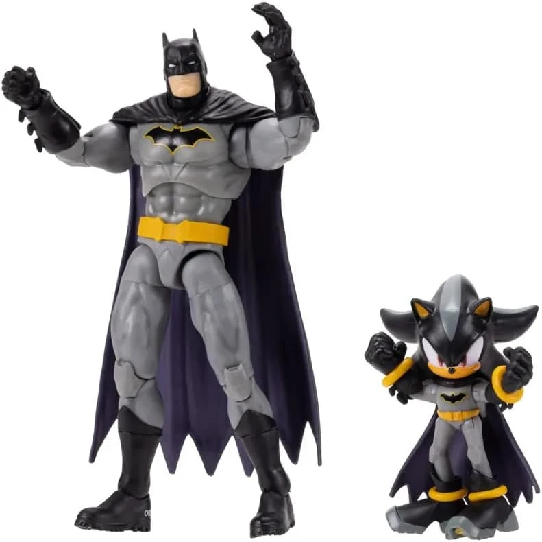 Jakks Pacific Rinkinio figūrėlė Shadow x Batman Sonic the Hedgehog x DC Comics