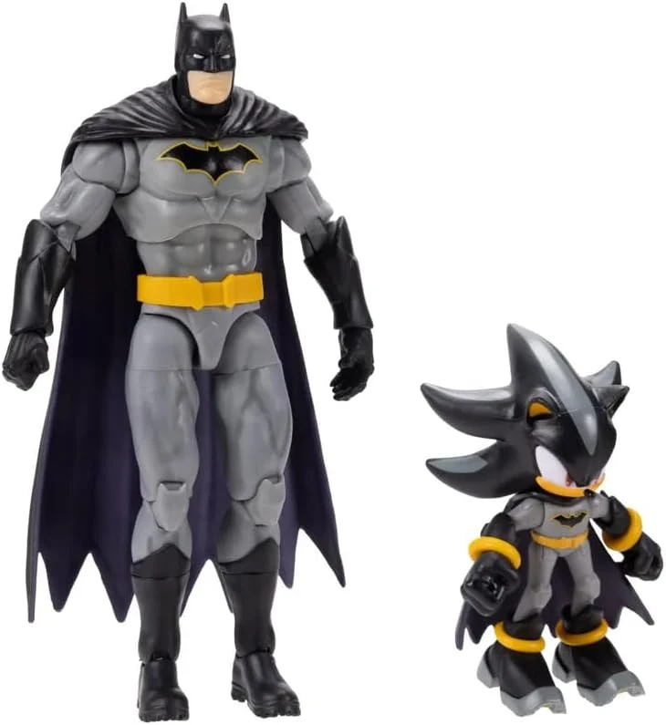 Jakks Pacific Rinkinio figūrėlė Shadow x Batman Sonic the Hedgehog x DC Comics