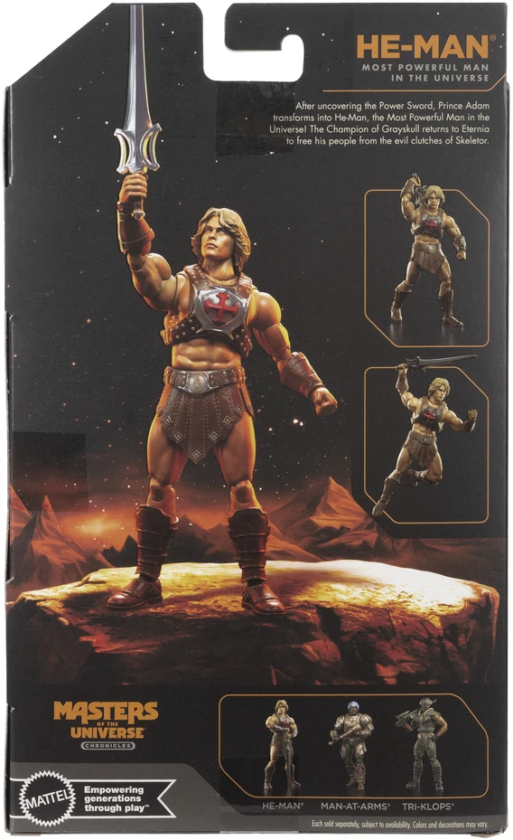 Mattel MOTU FIRST ONES CHRONICLES He-Man figūrėlė (JKJ26)