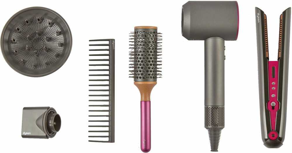 DYSON SUPERSONIC ir CORRALE žaislinis plaukų modeliavimo rinkinys