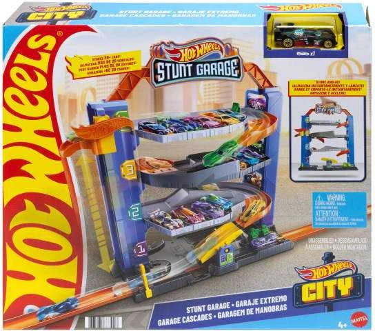 Mattel Hot Wheels garažas su triukais