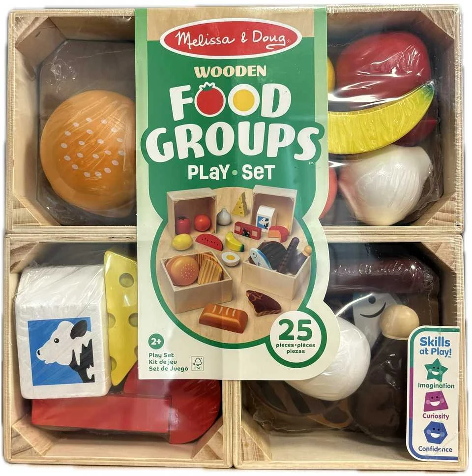 MELISSA & DOUG Rinkinys „Maisto produktų grupės“