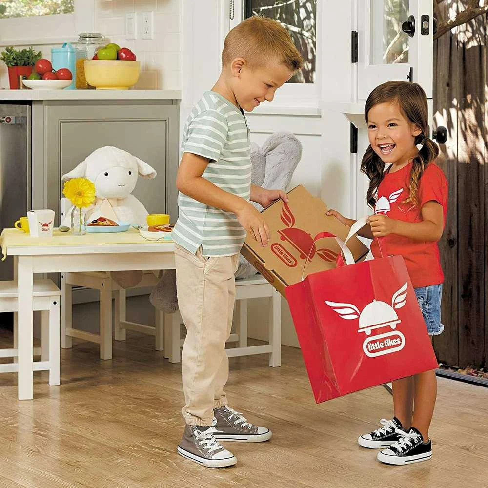 Little Tikes Mega maisto išsinešimui rinkinys su 200 priedų